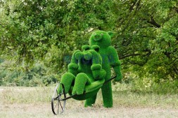 Топиари композиция бригада Хрю, модель 2 — газон Eco