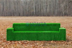 Топиари диван с подушкой — газон Eco+