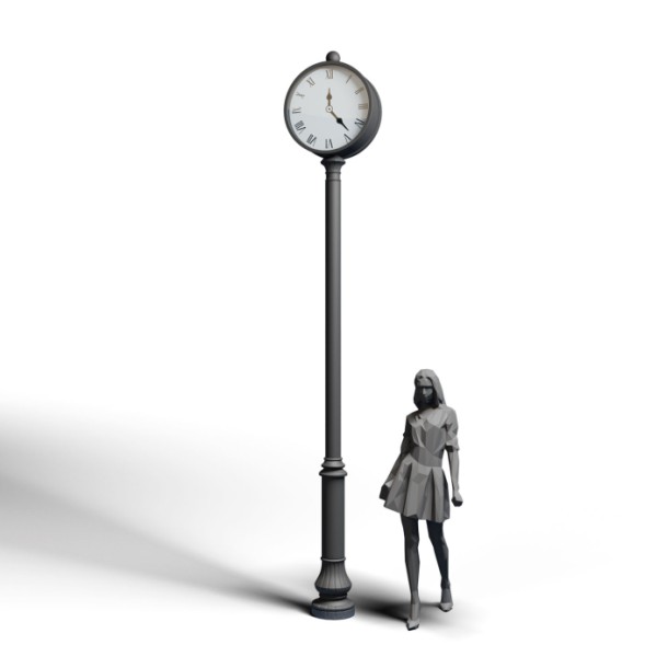 Уличные часы Женева