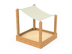 Песочница с теневым навесом «Парус» Тип 2, 352.01 исп.4