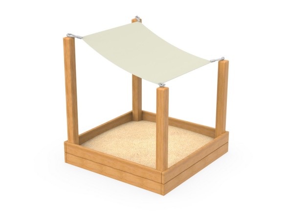 Песочница с теневым навесом «Парус» Тип 2, 352.01 исп.4