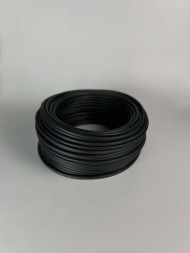 Провод медный ПВСнг LS 2х1.5мм2, чёрный, бухта (50 метров)
