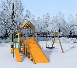 Детская площадка IgraGrad Спорт 1 с зимним модулем