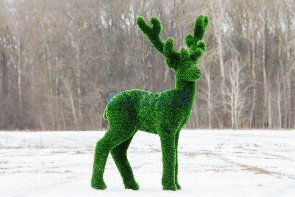 Топиари олень Козинак, самец — газон Deluxe Green