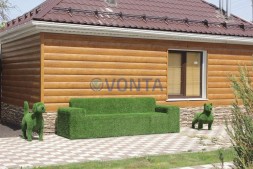 Топиари диван — газон Eco