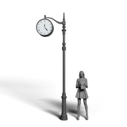 Уличные часы Дрезден