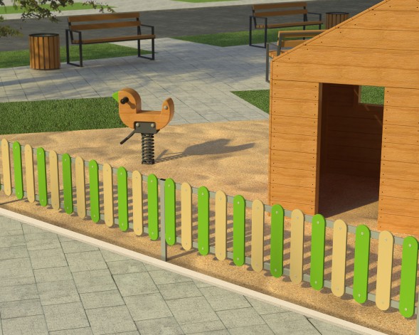 Ограждение «Заборчик», 181.08.01/181.08.02/181.08.03