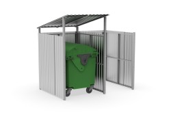 Навес для ТБО с отсеком  для крупногабарита, 255.02.01