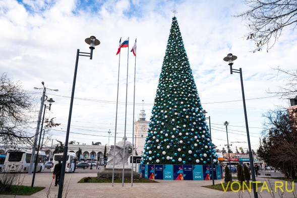 Уличная каркасная елка «Уральская» 9 м