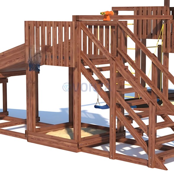 Детская площадка CustWood All-Season 5 (круглый год)