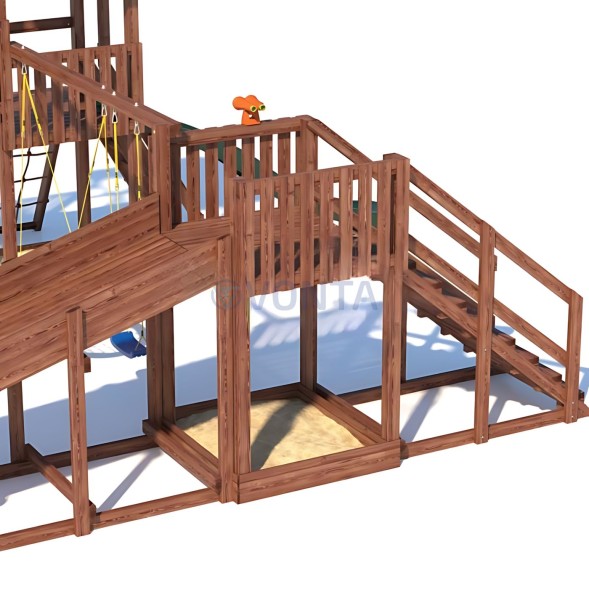 Детская площадка CustWood All-Season 5 (круглый год)