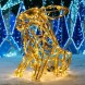 Светодиодная фигура Заяц золотой Premium 0,9 м.