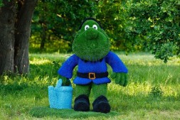 Топиари гном садовник — газон Eco