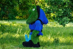 Топиари гном садовник — газон Eco