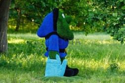 Топиари гном садовник — газон Eco