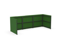 Площадка для ТБО на 3 контейнера, 255.02.04.03