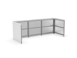 Площадка для ТБО на 3 контейнера, 255.02.04.03