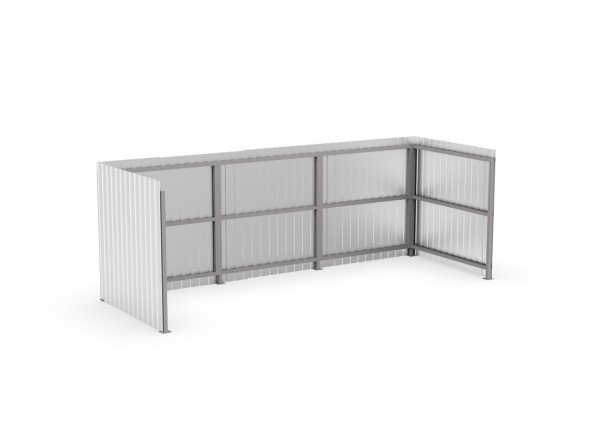 Площадка для ТБО на 3 контейнера, 255.02.04.03