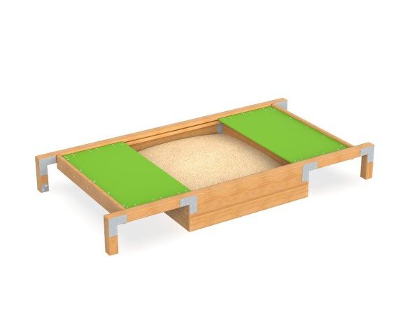 Песочница со сдвижной крышкой «Эко», 351.03 исп.3