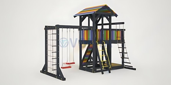 Детская площадка Савушка 3 (Black)