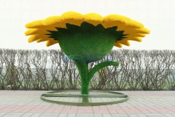 Топиари подсолнух — газон Eco