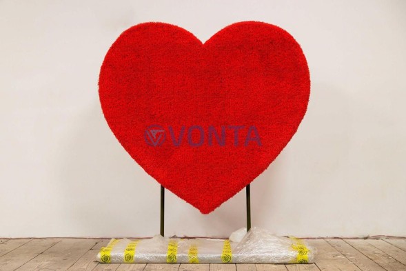 Топиари сердце, h=160 см — газон Eco