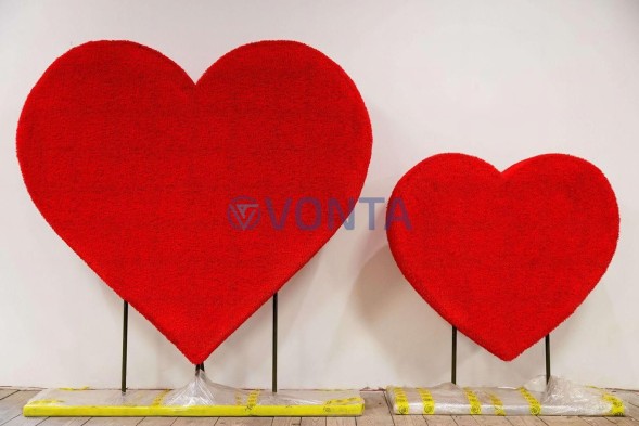 Топиари сердце, h=160 см — газон Eco