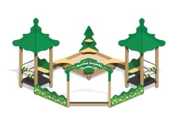 Песочный дворик “Лесная поляна”, ПС-09.1