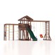 Детская деревянная игровая площадка для улицы дачи CustWood Active 9