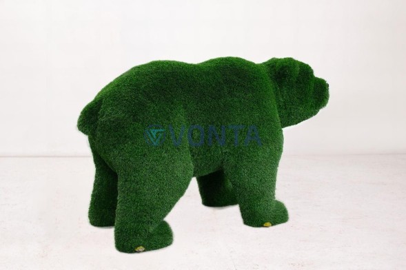 Топиари медведь Муни — газон Deluxe Green