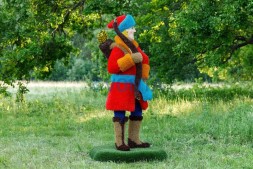 Топиари композиция жених и невеста — газон Eco + Deluxe