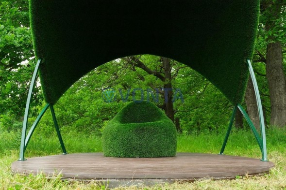 Топиари навес для мебели, качелей — газон Deluxe