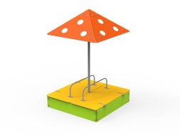 Песочница «Мухоморчик», 352.01 исп.2