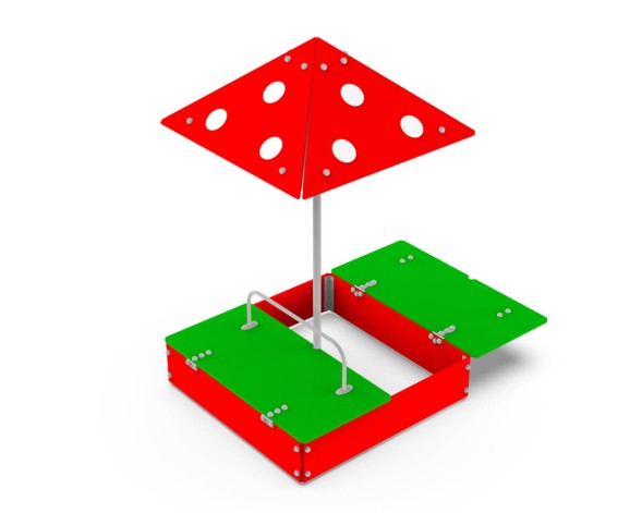 Песочница «Мухоморчик», 352.01 исп.2