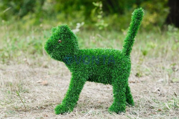 Топиари кошка Малышка — газон Eco