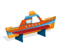 Лавочка детская двойная “Кораблик”, МФ-05.14