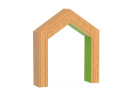 Функциональный арт-объект «Домик-арка», 244.01.01