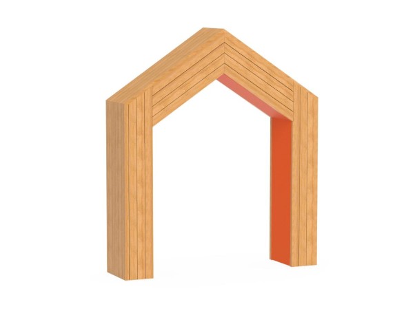 Функциональный арт-объект «Домик-арка», 244.01.01