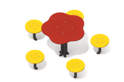 Столик “Цветок”, МФ-10.4