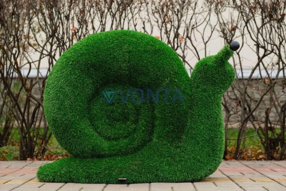 Топиари улитка садовая, h=70 см- газон Eco+