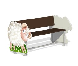 Лавочка детская “Барашек”, МФ-32.18