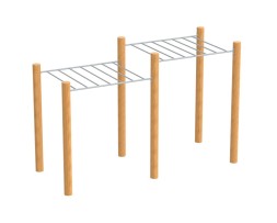 Рукоход двойной разноуровневый. Тип 1, 898.05.02