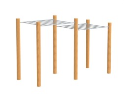 Рукоход двойной разноуровневый. Тип 1, 898.05.02