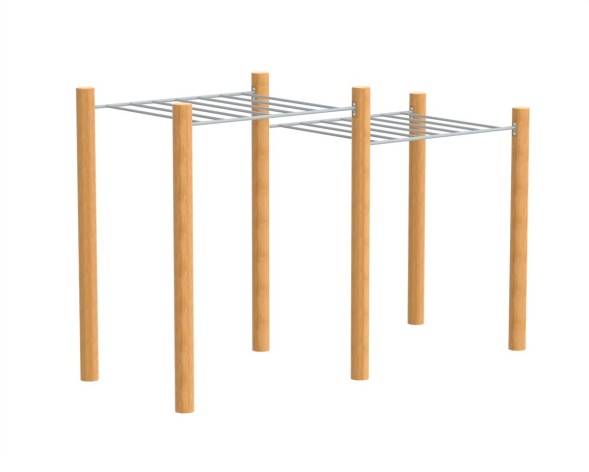 Рукоход двойной разноуровневый. Тип 1, 898.05.02