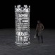 Светодиодная инсталляция Афиша с пожеланиями 2.54 м.