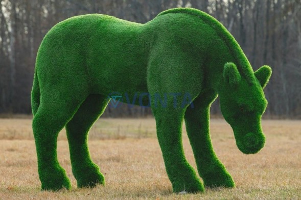 Топиари лошадь, Марта — газон Premium