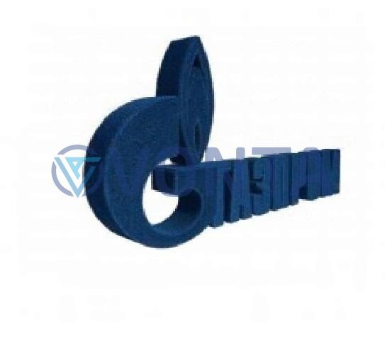 Топиари логотип Газпром — газон Есо