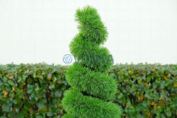 Топиари елка спиралька, h=170 см — газон Deluxe Green