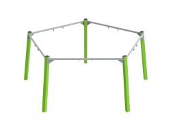 Качели «Пятиугольник» Подвесы приобретаются отдельно, 422.05