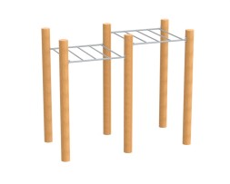 Рукоход двойной разноуровневый. Тип 2, 898.05.03